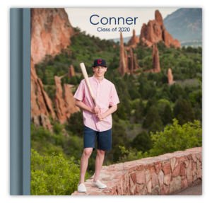 An 8x8 Zookbinders Lustre Book with Senior Photography by Jonathan Betz Photography