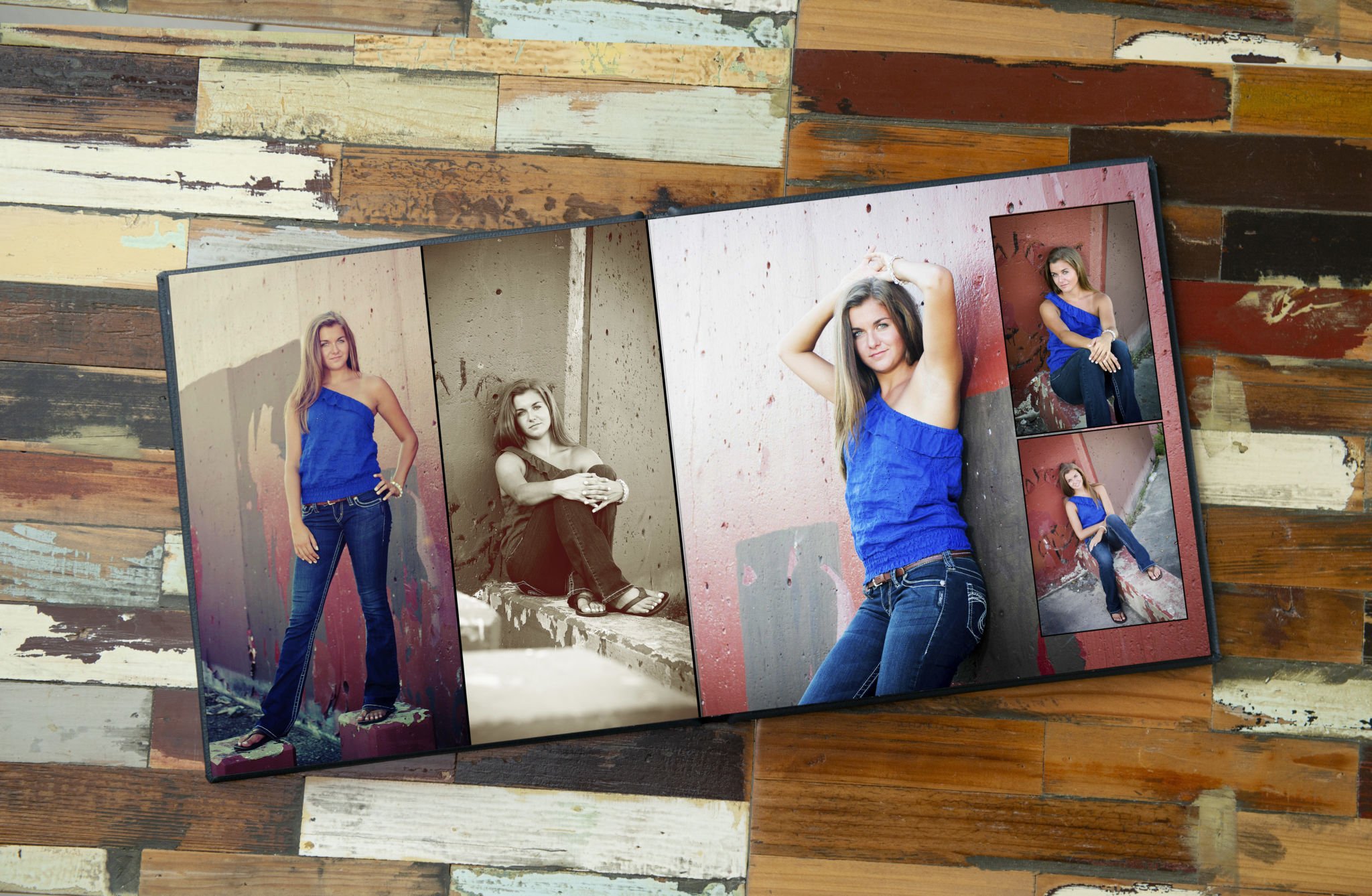Senior Album with Images by Maureen T. Miller Photography