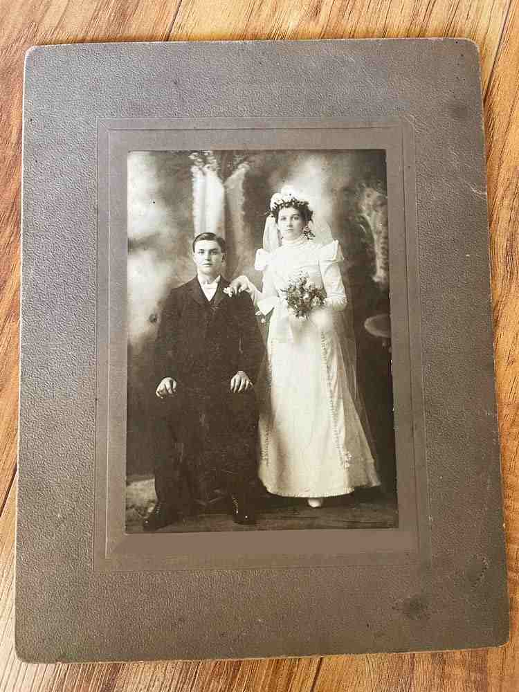 Wedding Picture From 1888 | Zookbinders