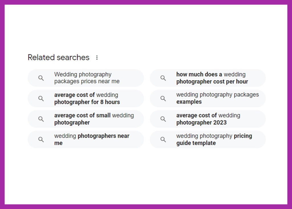professional photographers to Improve Your SEO | Zookbinders