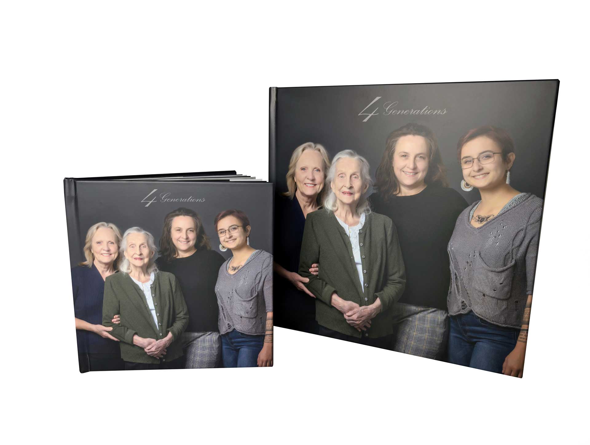Our 12x12 EZ Book is the perfect portrait album for any family session, but don’t forget the parents (or grandparents, or even great-grandparents!). The 8x8 EZ Book parent replica makes the perfect gift this year for Mother’s Day.